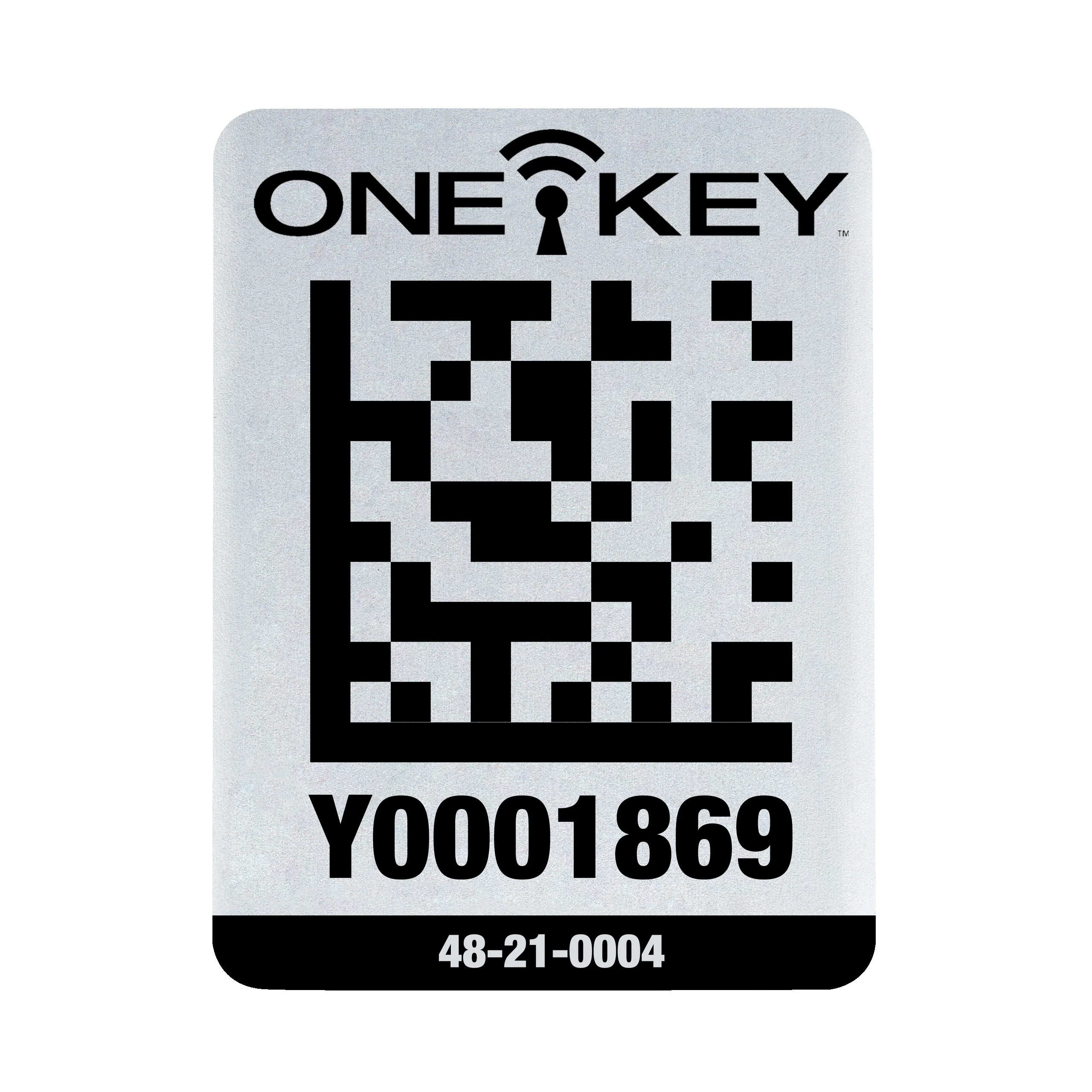 Lot d'étiquettes QR CODE ONE-KEY™ image