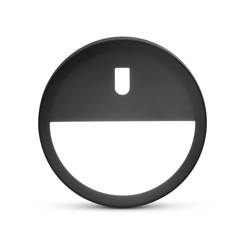 Collerettes asymétrique + petite ouverture noir pour Clipso image