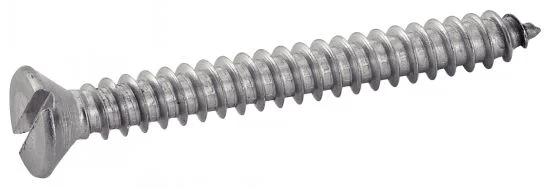 Vis à tole tête fraisée fendue - Inox A2 image