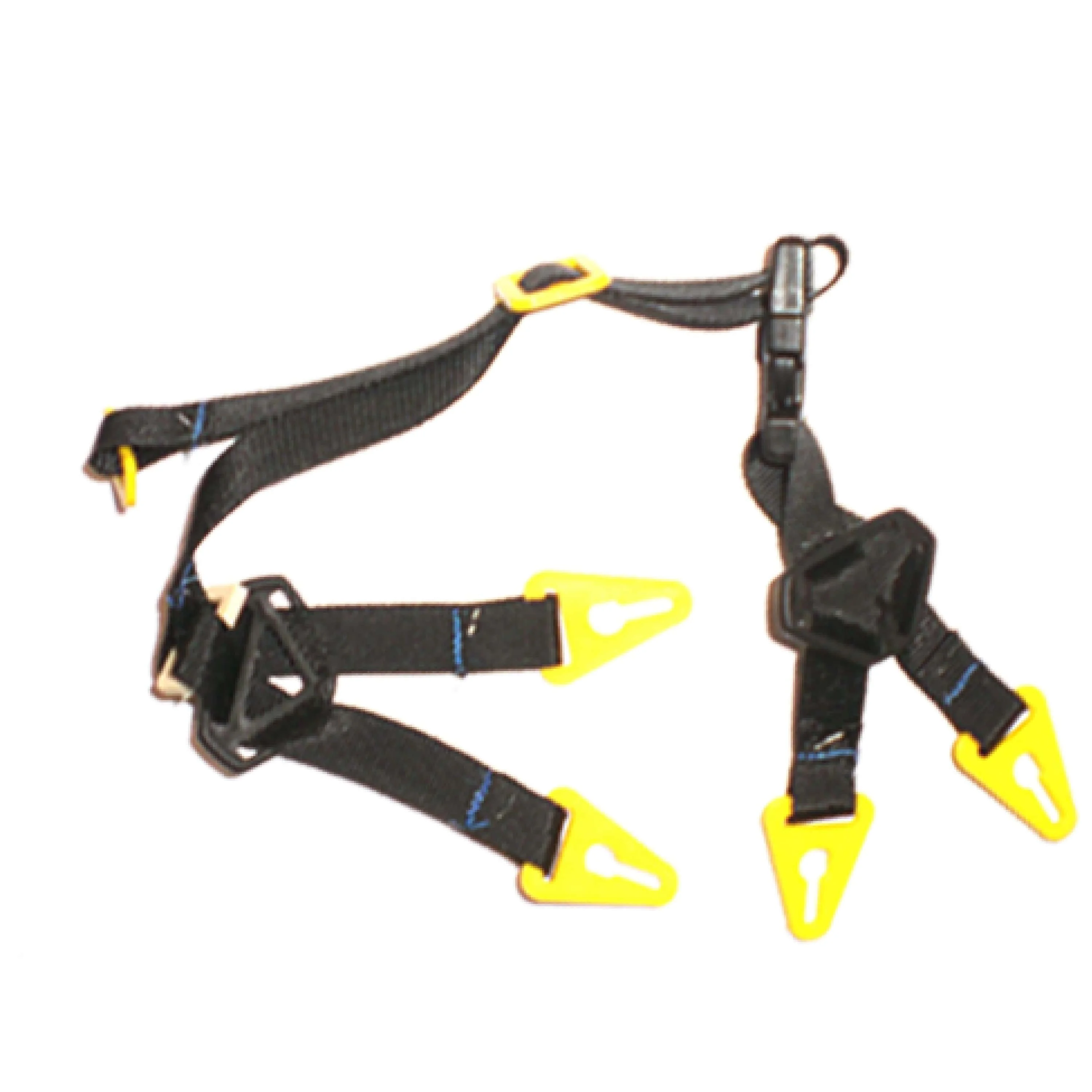 Lot de 10 - Jugulaire textile réglable - 4 Points image