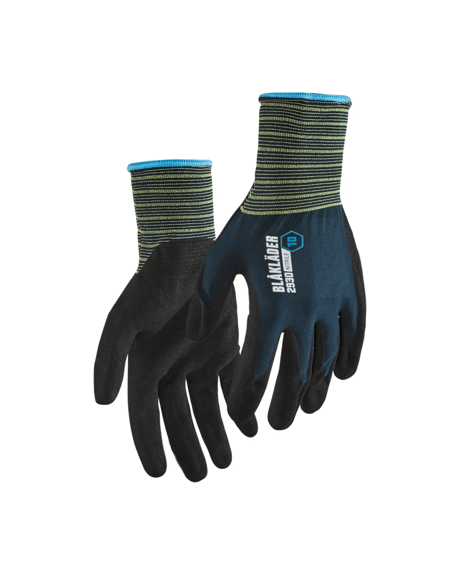 Lot de 12 paires - Gants de travail en nitrile trempé 2930 - Marine foncé image