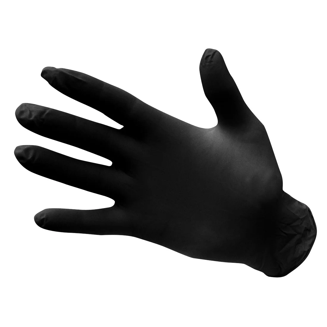 Boite de 100 gants jetables en nitrile non poudrés image