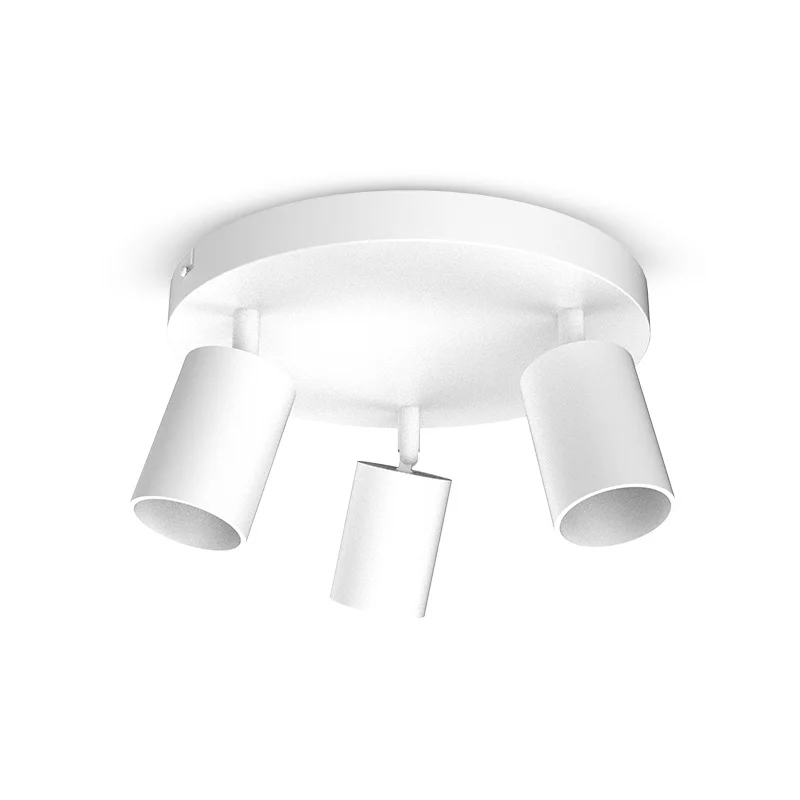 Applique intérieure triple JASMIN GU10 (sans ampoule LED 3x7W max) IP20 - Blanc image
