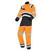COMBINAISON 1 FAG FLUO SAFE XP ORANGE FLUO/GRIS CHARCOAL image 6