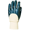 Lot de 10 paires de gants Manutention EUROSTRONG 9610 Actifresh® - double revêtement nitrile bleu - dos aéré image 2