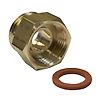 Raccord gaz butane propane 20x150 Femelle - Mâle pour bouteille image 0
