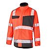 BLOUSON FLUO ADVANCED ROUGE FLUO/GRIS CHARCOAL image 3