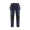 Pantalon de travail X1900 artisan stretch 2D femme 7990 - Marine/Noir image 0