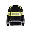 Sweat de travail haute visibilité femme 3409 - Noir/Jaune image 0
