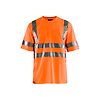 T-shirt de travail haute visibilité 3413 - Orange fluo image 0