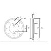 Base tournante pour étau de perçage image 1