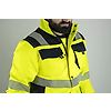 Veste de travail AUTHENTIC HV REFLEXION - MARINE/JAUNE FLUO image 1