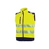 Gilet de travail sans manches haute visibilité DANY - Jaune Fluo image 0