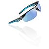 Lunette de protection éco-conçue demi-monture PC/TPR TRYON - Noir/Bleu image 7