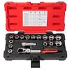 Coffret de douilles traversantes TRIPLEplus® 3/8'' - 1/2'' - 10 à 24 mm image 0