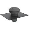 Chapeau sortie de toiture plastique image 0