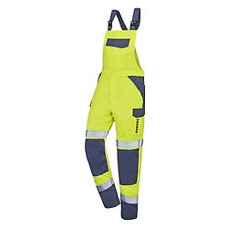 JAUNE FLUO/BLEU MARINE XS image
