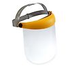 Ecran de facial de protection relevable FLIP-UP - Jaune/Incolore image 1