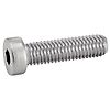 Vis à métaux tête cylindrique reduite six pans creux - Inox A2 image 0