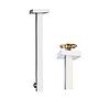 Bras de douche mural Quadro - Chrome image 0