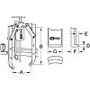 Extracteurs universels à trois griffes réglables pour vérin image 5