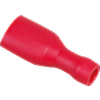 Boite de 50 cosses femelles completement isolées 0,5 à 1,5mm² - Rouge image 0
