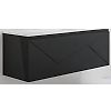 MEUBLE SUSP ANCODESIGN NOIR MAT 120CM 4 TIROIRS image 0
