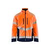Veste de travail doublée haute visibilité 4780 - Orange fluo/Marine image 0