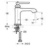 Mitigeur lavabo Lady S image 2