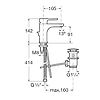 Mitigeur lavabo L20 - chrome image 1