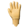 Lot de 10 paires de gants Manutention fleur vachette hydrofuge beige - protège artère image 1