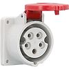 PRISE SEMI ENCASTREE CEI MONOPHASE 3PNT/16A/400V - IP44 image 0