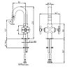 Mélangeur de bidet Induss image 1