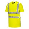 T-shirt aéré bandes HV Jaune image 1
