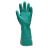 Lot de 12 paires de gants nitrile NI550 - Nitrile vert coton image 0