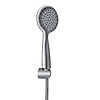 Ensemble support fixe douchette - inox chromé image 0