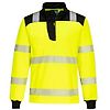 Sweatshirt Demi-Zippé PW3 Hi-Vis Jaune/Noir image 0