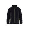 Veste de travail Micropolaire Enfant - Noir/Jaune fluo image 0