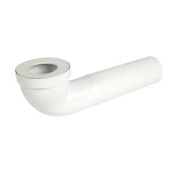 Pipe WC longue coudée PVC - Ø85 à 107 image