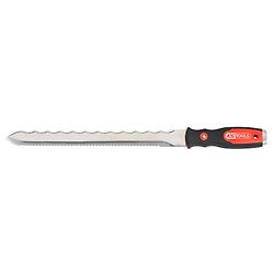 Scie couteau 280mm découpe de laine de verre denture fine et large - poignée bi-matière image