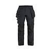 Pantalon de travail stretch artisan 4D 1720 - Noir image 0