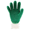 Lot de 12 paires de gants Manutention latex crépé vert qualité supérieure image 11
