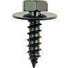 Vis en métal noire avec rondelle pour Volkswagen, Audi, Peugeot/Citroën et Opel - Ø 6,2 mm - 10 pcs image 0