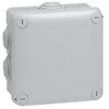 Boîte de dérivation étanche carrée Plexo - gris RAL7035 - 650°C - IP55 image 2