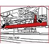 Set de guide de mesures d'axes pour VAG, 13 pièces image 1
