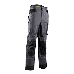 Pantalon de travail BARU Gris - Coton/Polyester image