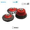 Lot de 3 brosses fil acier pour métal Classic image 0