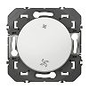Interrupteur commande VMC Dooxie - Blanc image 0