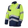 BLOUSON FLUO SAFE XP JAUNE FLUO/BLEU MARINE image 2