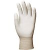 Lot de 10 paires de gants Manutention polyester blanc - doigts enduits PU blanc image 8